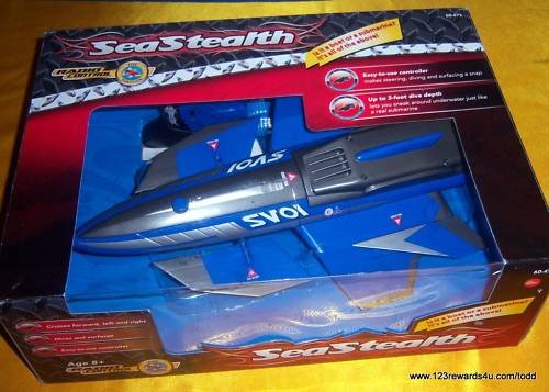 Seastealth Radio Remote Controlled Boat Submarine VSIO 60-473