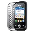 LG C330 linkz Handy (6,1 cm (2,4 Zoll), 2 Megapixel Kamera, QWERTZ-Tastatur) schwarz