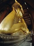 Reclining Buddha Statue 45M Long, Wat Po (Wat Phra Chetuphon) (Wat Pho), Bangkok, Thailand, Asia Photographic Poster Print by Anthony Waltham, 24x32