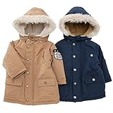 【アウトレット】 La Chiave モッズコート(80～130cm) キムラタンの子供服 ネイビーブルー 90 ( 53358x53558-144 )