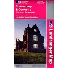 Shrewsbury and Oswestry: Amwythig a Chroesoswallt Sheet 126 (1:50,000 Landranger Maps)