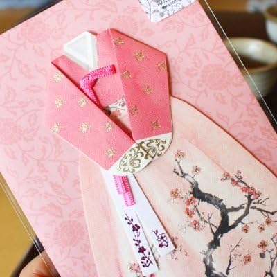 Hanbok Plum Card (030-0006)