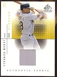 2001 SP Game-Used Edition Authentic Fabric JK Jason Kendall - Pittsburgh Pirates (Baseball Cards)