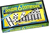 Double 6 Dominoes - Black Dots - B000BVB3G8