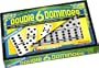 Double 6 Dominoes - Black Dots