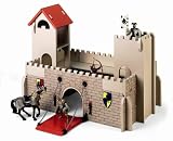 Janod - B80520 - Jouets En Bois - Château Fort Medieval