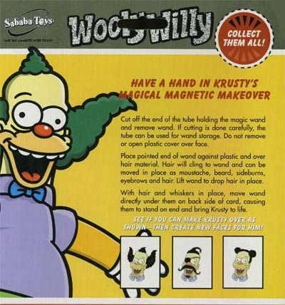 Childrens Toyshop  Toys : Simpsons Wooly Willy - Krusty