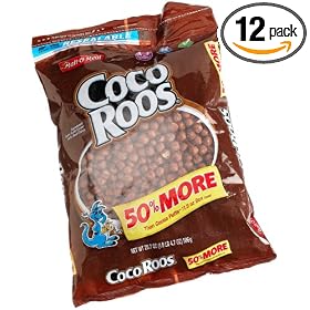 Malt-O-Meal Coco-Roos« (50% More), 20.7-Ounce Bags (Pack of 12)
