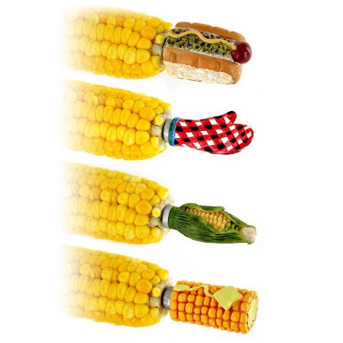 Mr. Bar-B-Q - Inc. 40035X Mix Shapes of Corn Skewers - 8-Count