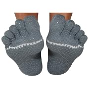 ToeSox Yoga / Pilates Toe Socks, Organic Cotton