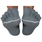 ToeSox Yoga / Pilates Toe Socks, Organic Cotton