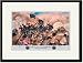 Black Framed/Matted Print 17x23, First at Vicksburg