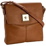 DKNY Soft Leather With Turnlock Cross-Body