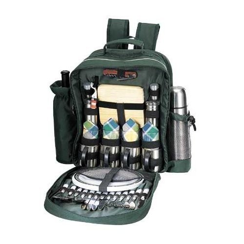 Merrymaker Wine & Coffee Backpack For 4