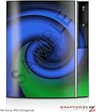 Sony PS3 Skin Alecias Swirl 01 Blue