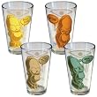 Homer Simpson Pint Glass Set of 4