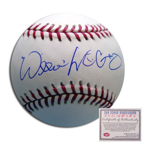 Willie McCovey San Francisco Giants MLB Hand Signed Rawlings MLB Baseball