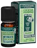 L'Occitane Purifiant Cocktail Hules Essentielles (Organic Purifying Essential Oil, Eucalyptus, Tea Tree, Lemon), 0.33-Ounce Bottle