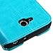 MyBat MyJacket Wallet Case with Tray for LG Optimus L90 - Retail Packaging - Blue