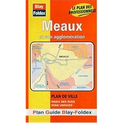 Plan de ville : Meaux (avec un index)