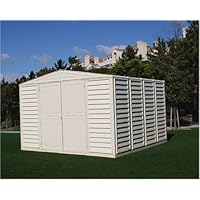 DuraMax Model 00411 10x10 WoodBridge Vinyl Storage Shed