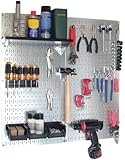 Wall Control 30-WGL-200GVB Galvanized Steel Pegboard Tool Organizer