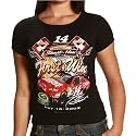 #14 Tony Stewart Ladies Black All-Star Race 1st Win T-shirt