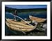 Aymara Boy on Reed Boat on Lake, Lake Titicaca, Puno, Peru Styles Framed Art Poster Print by Eric Wheater, 49x39
