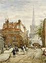 Magdalen Bridge Cambridge art print 42x30 cm by Louise Rayner