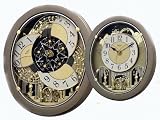 Golden Stars Musical Wall Clock by Rhythm