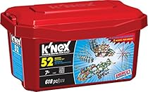 K'NEX - 52 Model Building Set - 618 Pieces - Ages 7+ Engineering Education Toy
