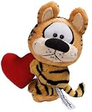 Heunec 692077 - Kuscheltiger - Figur mit Herz 16 cm