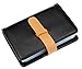 DEEZOMO PU Leather Credit Card Holder with 26 Card Slots