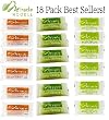 Miracle Noodle Variety Pack - 6 of Each - Shirataki Angel Hair Pasta, Shirataki Fettuccini Pasta and Shirataki Miracle Rice 18 Pack