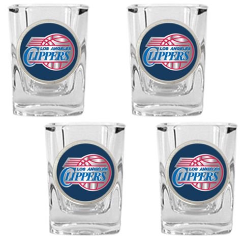 Los Angeles Clippers LA Shot Glasses Set of 4