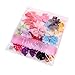 TinkSky 20pcs Hair Bows-15 Pure Color+5 Polka Dot- Alligator Clip Grosgrain Ribbon Headbands for Baby,Girls and Young Women