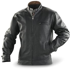 Guide Gear� Nestled Creek Leather Jacket Black by Guide Gear Products