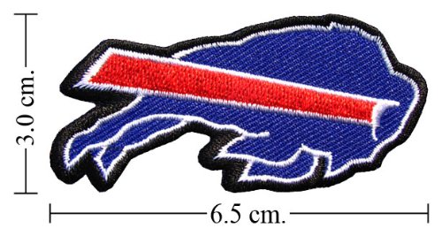 Buffalo Bills Football Jersey Iron on Patch From Thailand