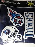 Tennessee Titans Multi-magnet Punch Out Sheet