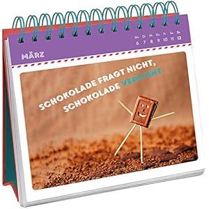 Ganz viel gute Laune für dich 2017: Tischkalender mit Wochenkalendarium