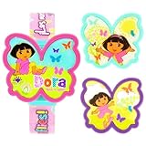 Dora the Explorer Kids' DTE791 LCD Pink Strap Watchwith Interchanable Butterfly Tops Dora the Explorer Kids' DTE791 LCD Pink Strap Watchwith Interchanable Butterfly Tops