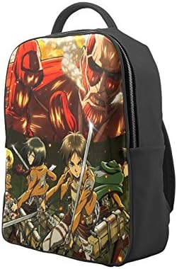 Custom Japan Anime Shingeki No Kyojin High-grade PU Leather Daily Life Backpack Travel Bag