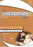 The vocabulary files. English usage. Intermediate. B1 level