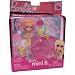 Barbie Mini B. #36 Doll with Pink Lips Case & Pet