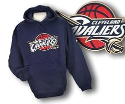 Cleveland Cavaliers NBA Men's Sewn Hoodie, Hooded Sweatshirt, Navy