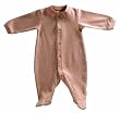 Tadpoles Organic Double Knit Cotton Footed Snap Front Romper, Cocoa, 0-3 Months Tadpoles Organic Double Knit Cotton Footed Snap Front Romper, Cocoa, 0-3 Months