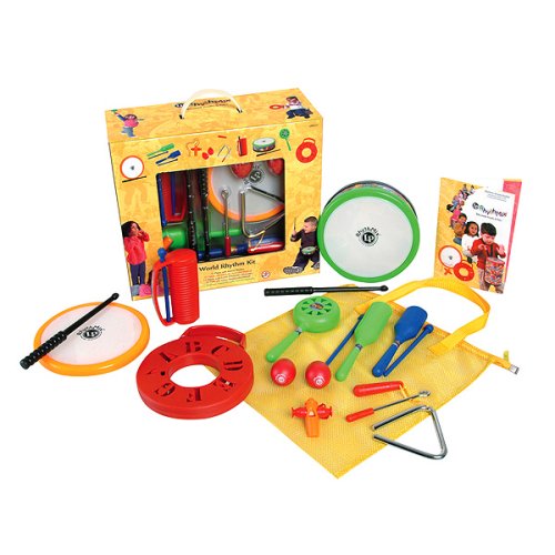 MusicalInstruments: LP RhythMix 12 Piece World Rhythm Kit with Tote