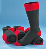 6 - Pk. Thermal Wool Boot Socks