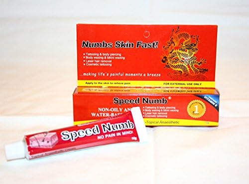Speed Numb (New Formula) Tattoo &amp; Body Piercing Cream