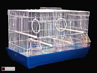 Havana Bird Cage with Divider Suitable for Finches Canaries Budgies